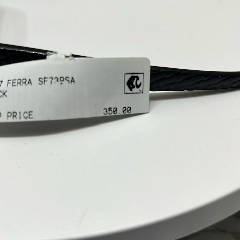 SOLD! SALVATORE FERRAGOMO BLACK SUNGLASSES NWT - Picture 12 of 16